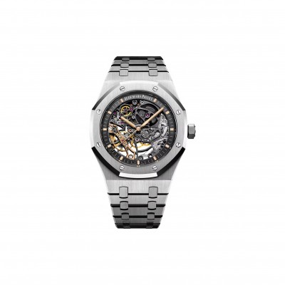 AUDEMARS PIGUET ROYAL OAK DOUBLE BALANCE WHEEL OPENWORKED 15407ST.OO.1220ST.01